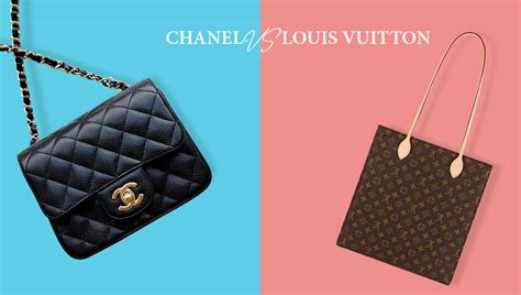 chanel vs louis vuitton bag|Chanel and Louis Vuitton.